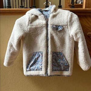 JoJo Maman Bebe Reversible Girls Jacket